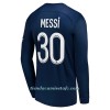 Camiseta de fútbol Manga Larga Paris Saint-Germain Messi 30 Primera Equipación 2022-23 - Hombre